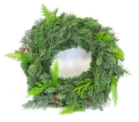 Christmas Wreath Mix Round 40cm 40cm